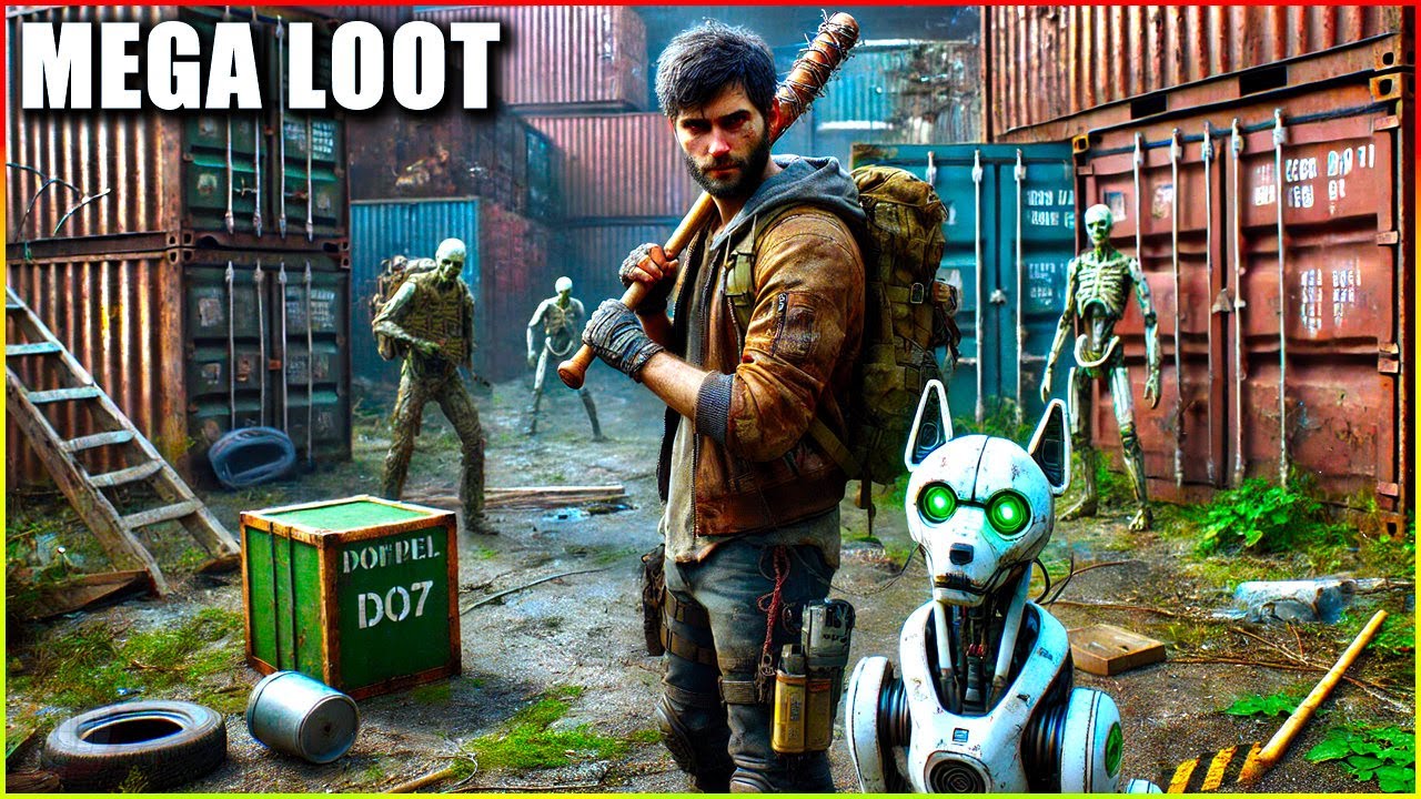 Shipping Container Loot! Post-Apocalyptic Survival Game - Zompiercer [E9]
