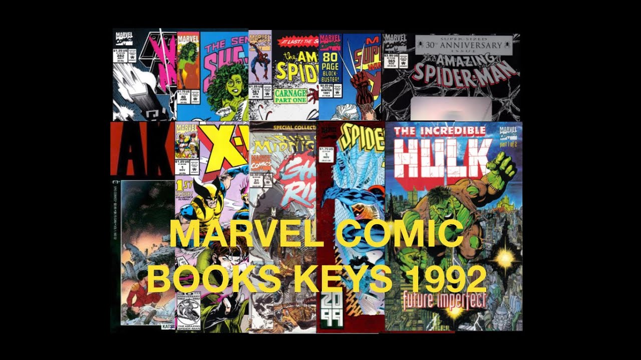 Marvel Keys from 1992, What Can You Look For Hunting For Comics in the Wild.
