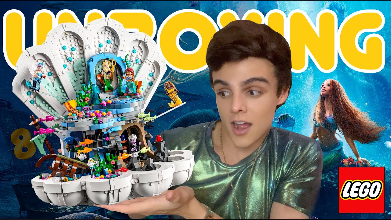 ¡ARMANDO EL GRAN SET DE LEGO DE LA SIRENITA! / NAVY