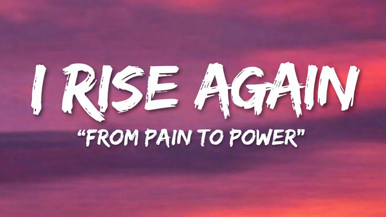 I Rise Again 🔥 | Powerful Motivational English Song | From Pain to Power | Official Audio | Lyrics
