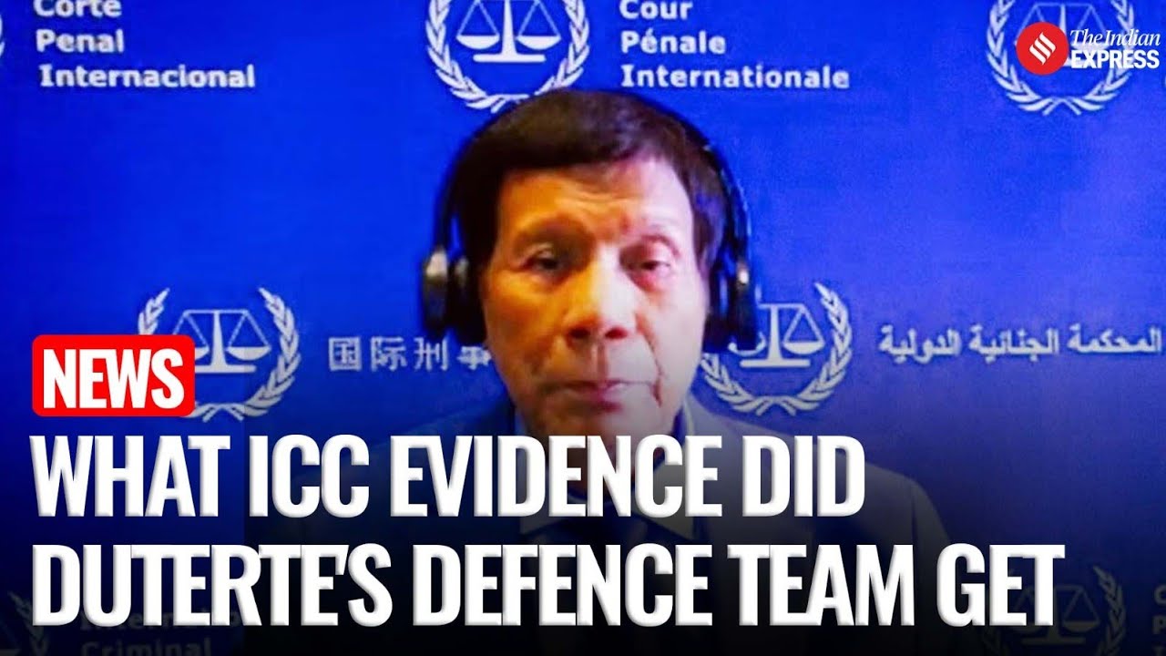 Rodrigo Duterte Arrest: Duterte’s Defense Team Receives First Set of ICC Evidence