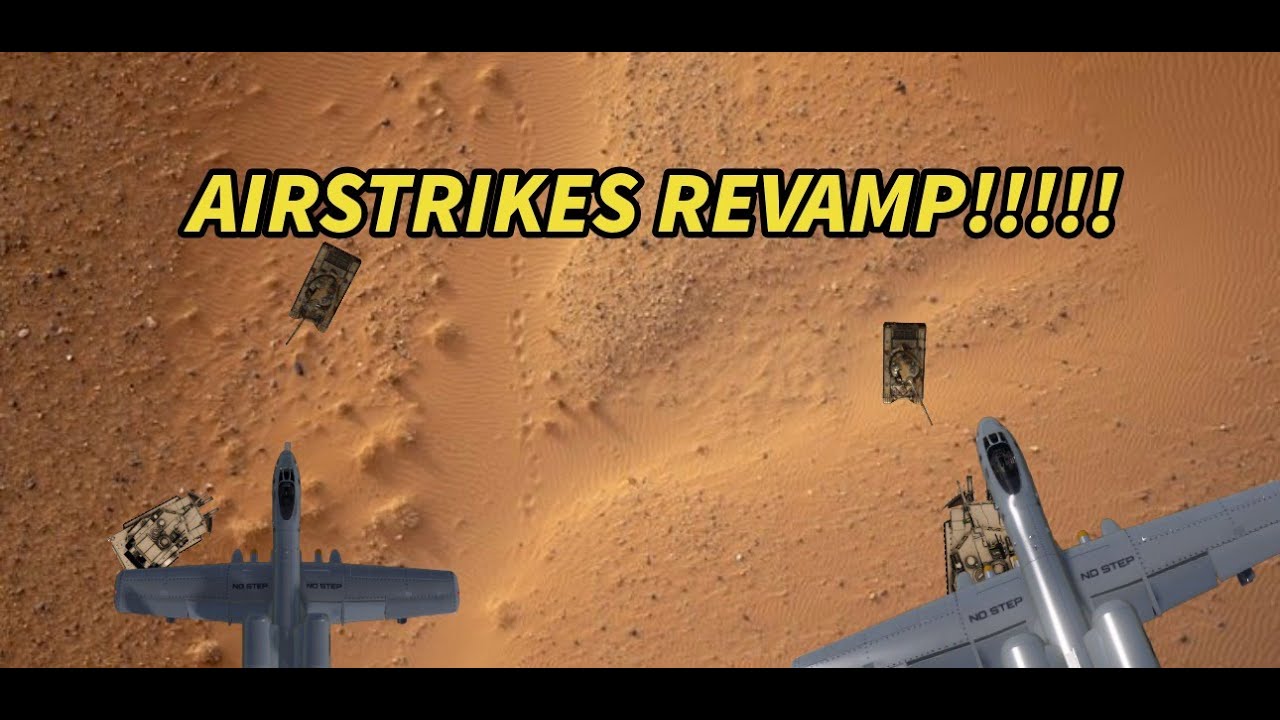 NEW AIRSTRIKES REVAMP!!! *WAR TYCOON*