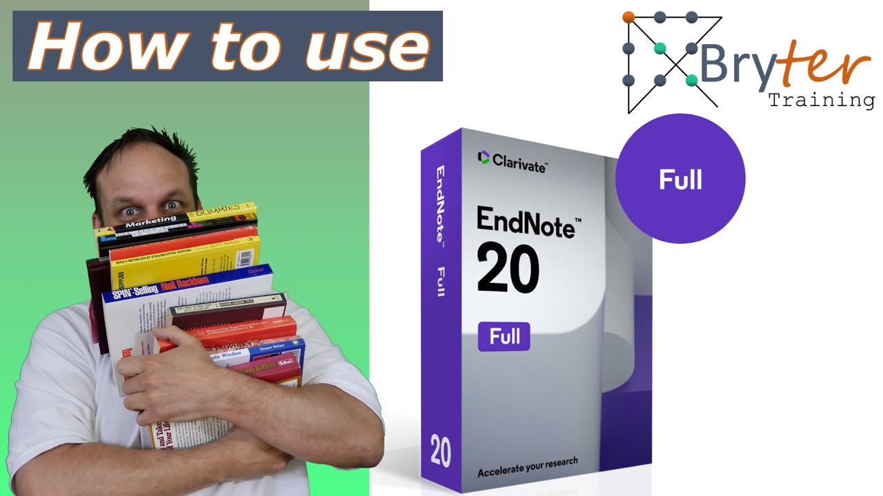 How to use Endnote 20 (𝐰𝐢𝐭𝐡 𝐭𝐢𝐦𝐞 𝐬𝐭𝐚𝐦𝐩𝐬). A step by step tutorial.