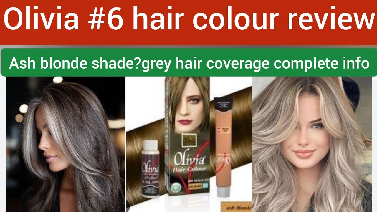 Olivia #6 ash blonde💢🎈🍁 shade review|must watch the video before buying||Rubinova salon