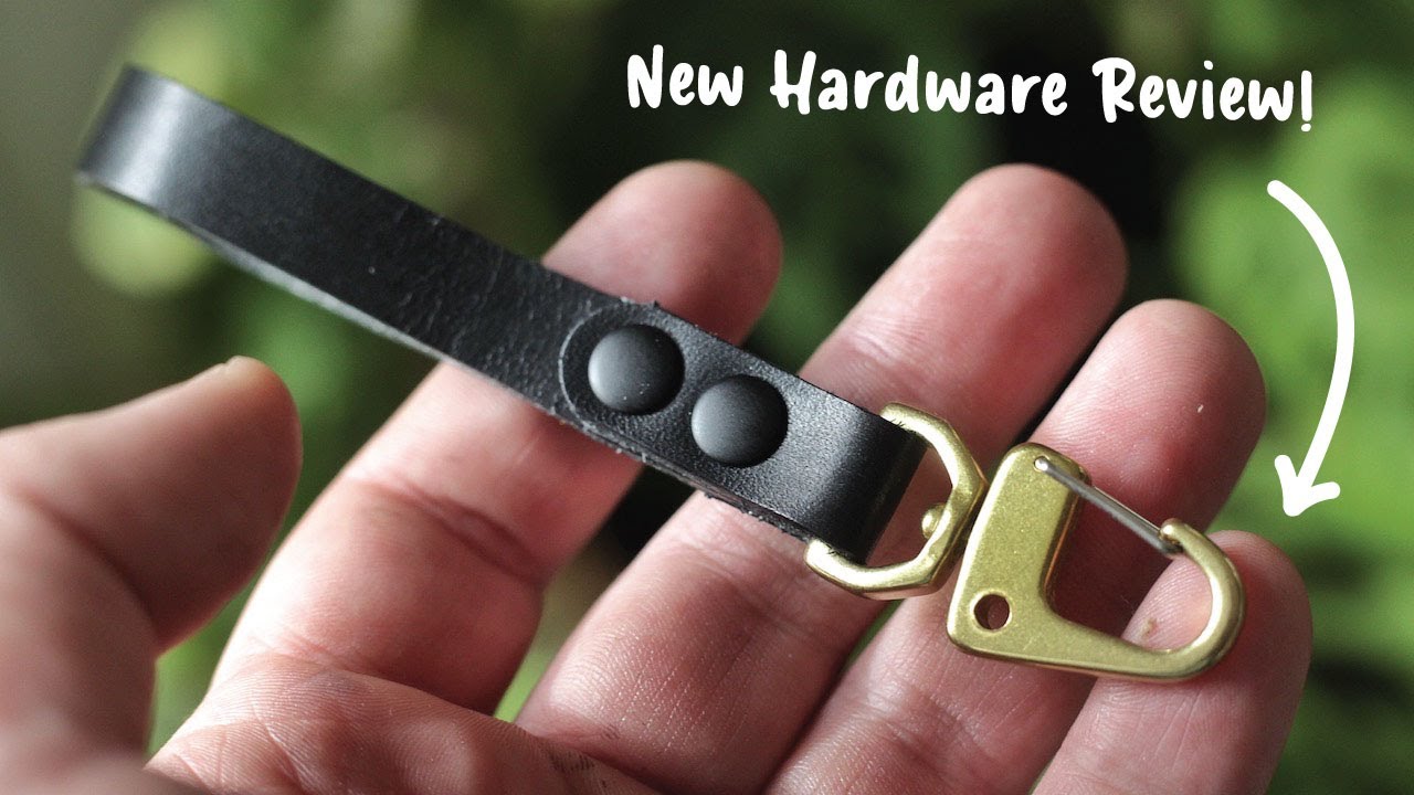Making a Simple Leather Keychain