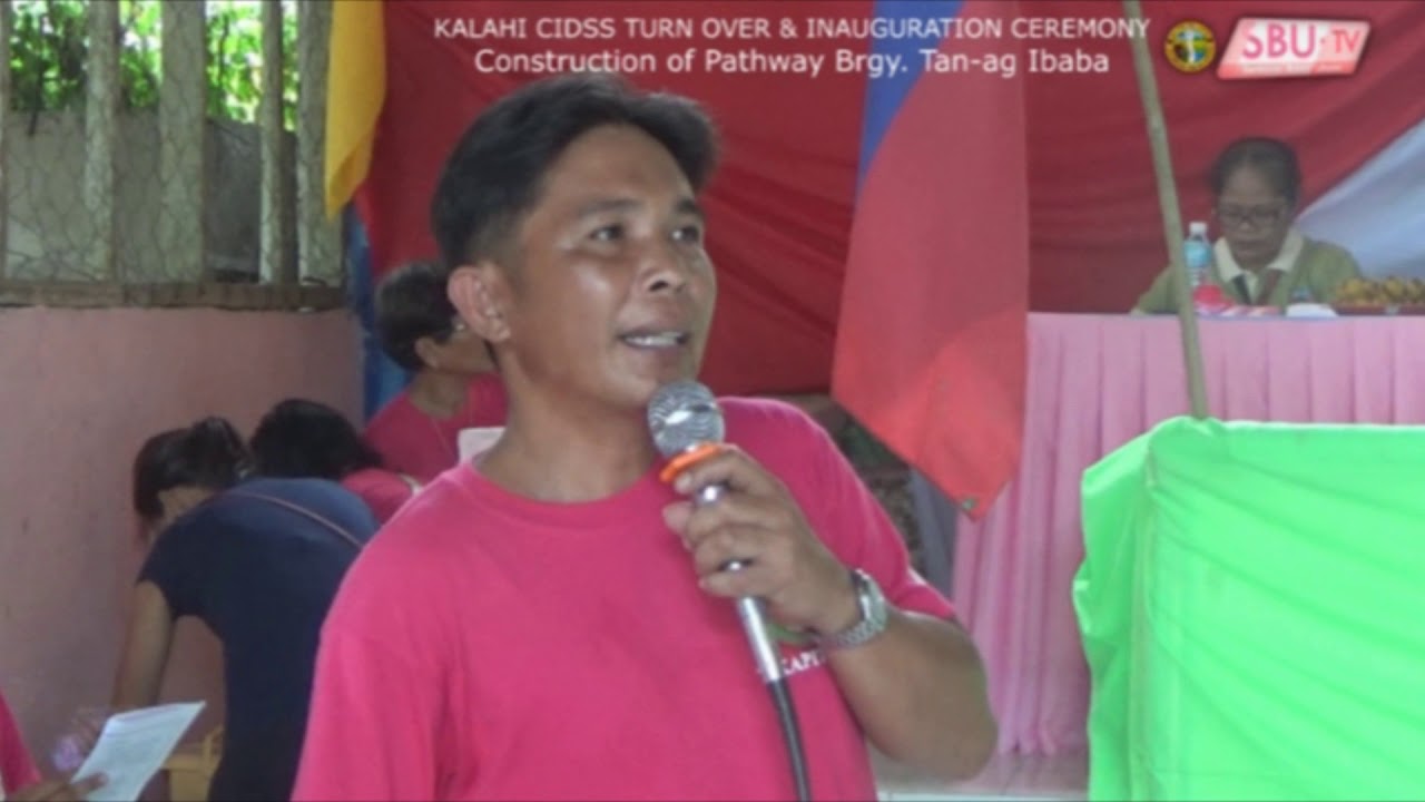KALAHI-CIDSS Turnover and Inauguration of Pathway at Brgy. Tan-ag Ibaba Lopez, Quezon