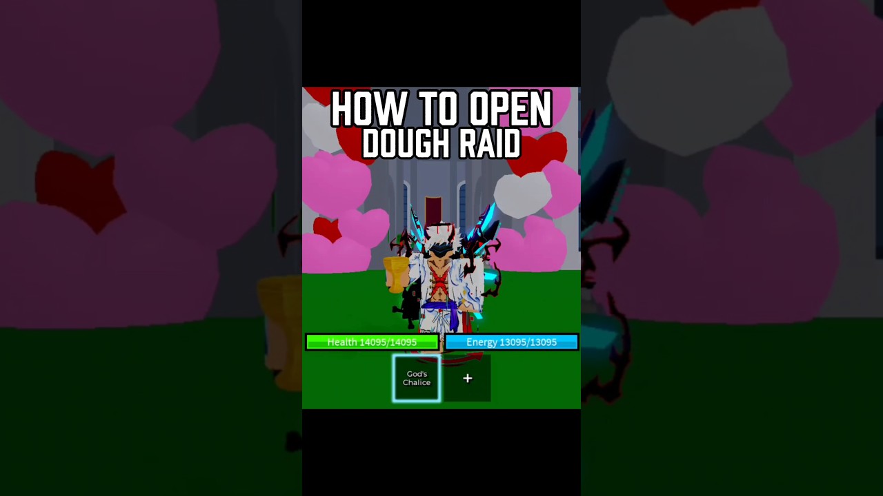 How To Open Dough Raid In Blox Fruits!!      #roblox #bloxfruits #shorts