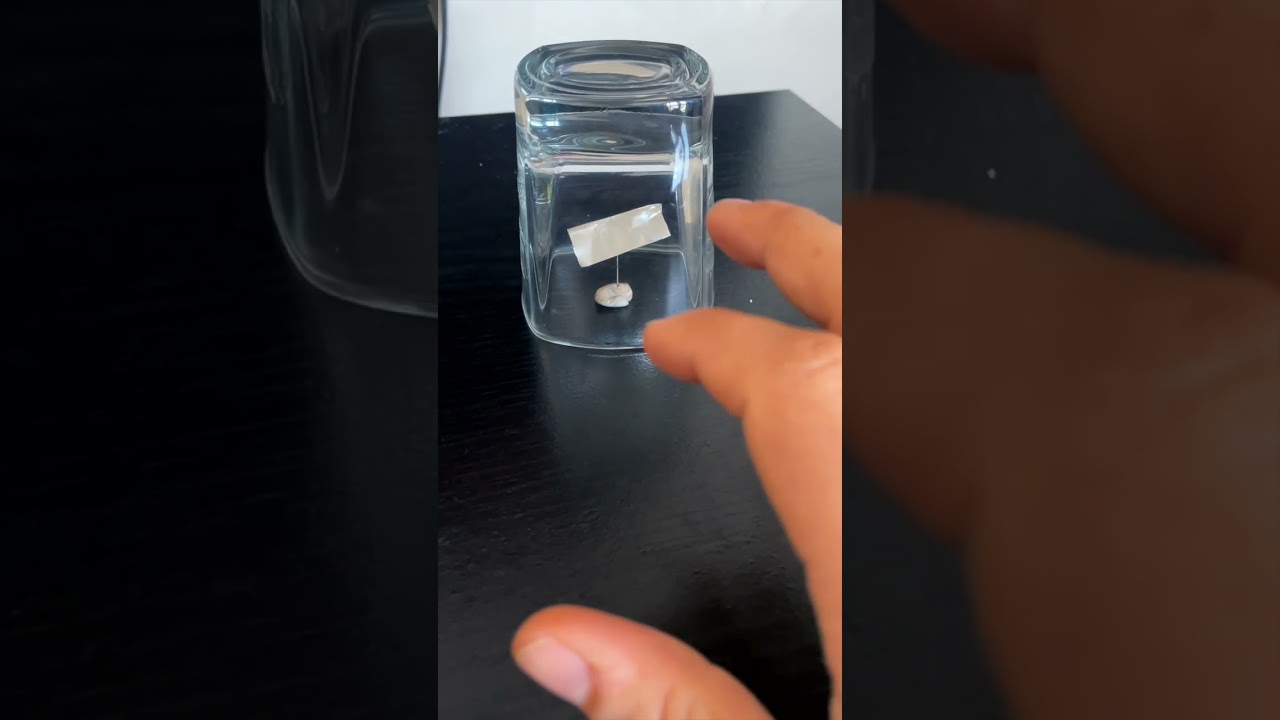 Telekinesis PSI Wheel Under Glass, Quick Connection #shorts
