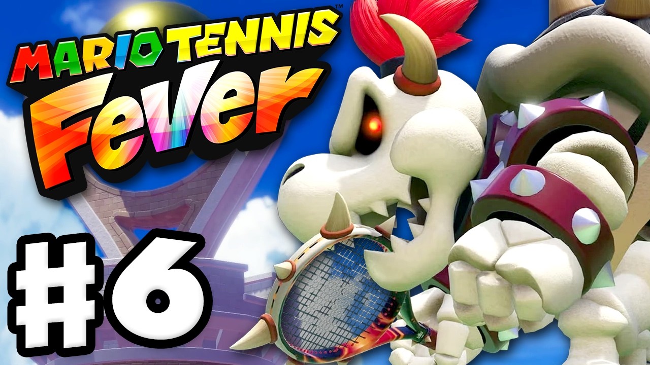 Mario Tennis Fever - Gameplay Walkthrough Part 6 - Trial Towers!