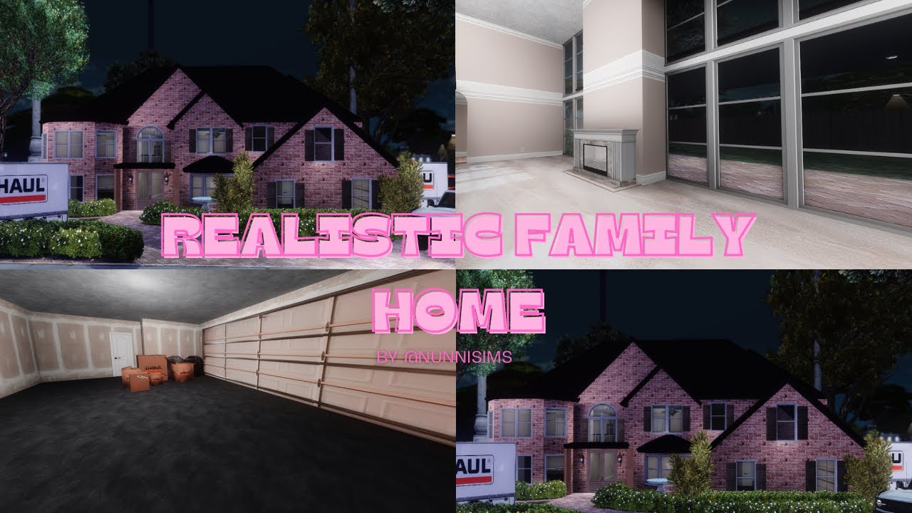 SIMS 4 REALISTIC FAMILY HOME