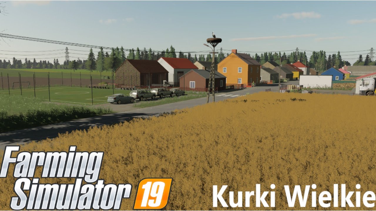 Zwiedzanie Map w Farming Simulator 2019-#143-Kurki Wielkie