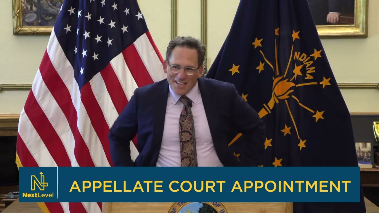 Governor Holcomb Announces Indiana Court of Appeals Appointee Paul Felix