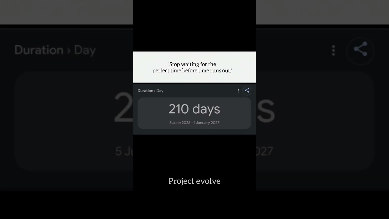 Days left for 2027 #shorts #motivation
