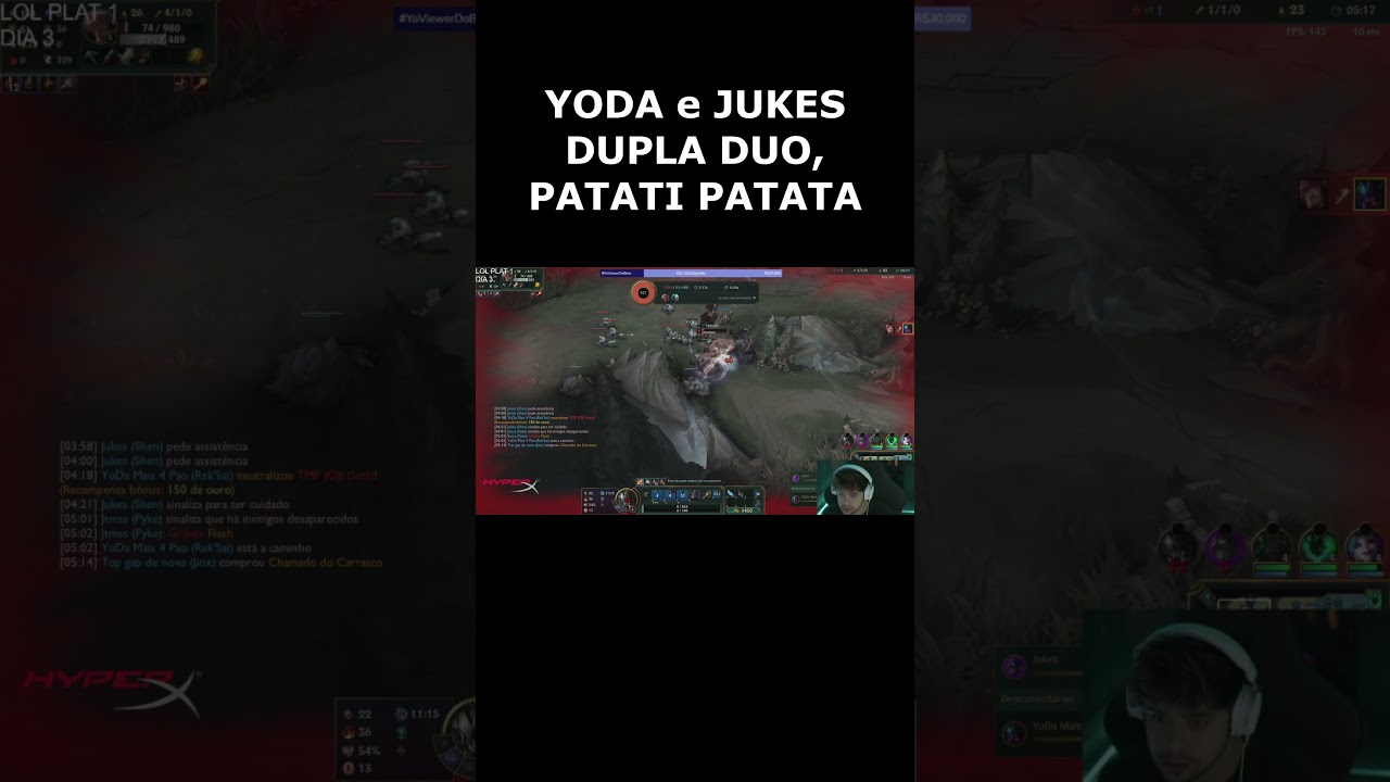 YODA e JUKES DUPLA DUO, PATATI PATATA