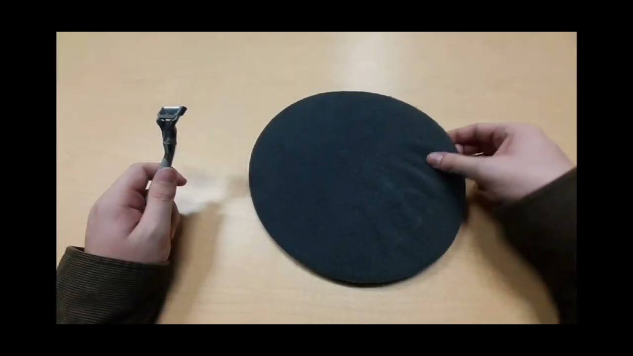 How To Shape and Shave a JROTC Beret