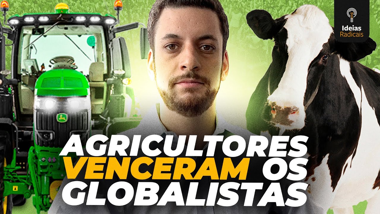 Agricultores venceram os Globalistas: Protestos na Europa