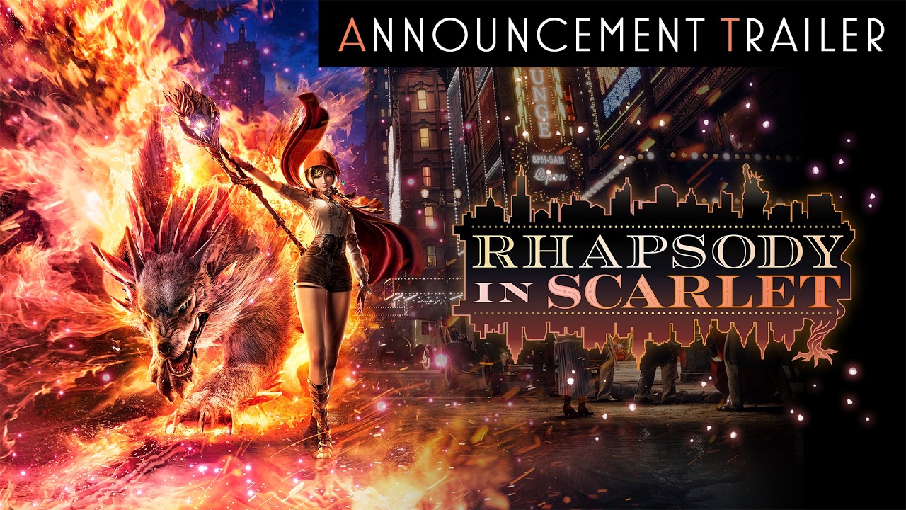 Rhapsody in Scarlet - Announcement Trailer (ESRB) | KONAMI