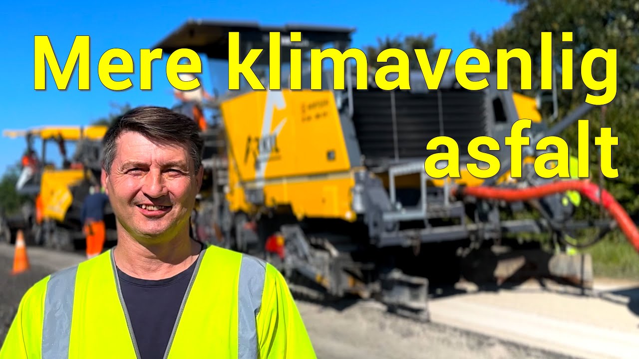 Sådan genbruger vi 100% af den gamle asfalt