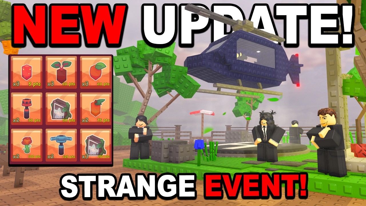 NEW STRANGE EVENT!! (Mythical Update) in Garden Horizons ROBLOX