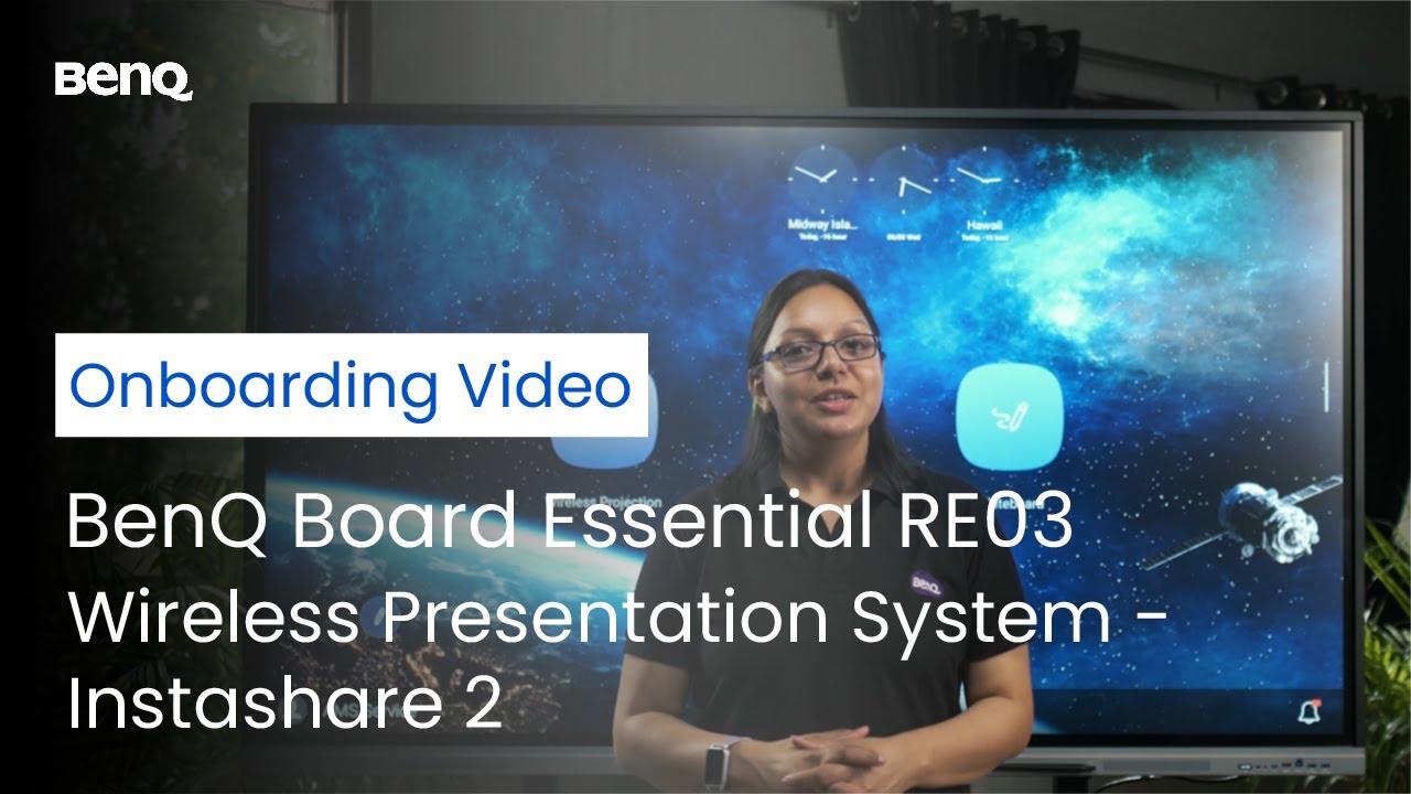 BenQ Board Essential RE03 Wireless Presentation System- Instashare 2