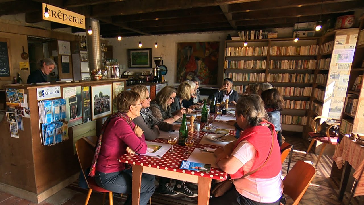reportage : crêperie Bouquinerie à Lavau-sur-Loire