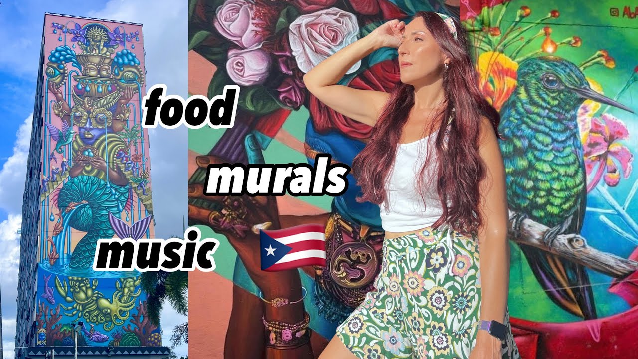 SANTURCE-Biggest urban ART/MURAL festival in Puerto Rico- 