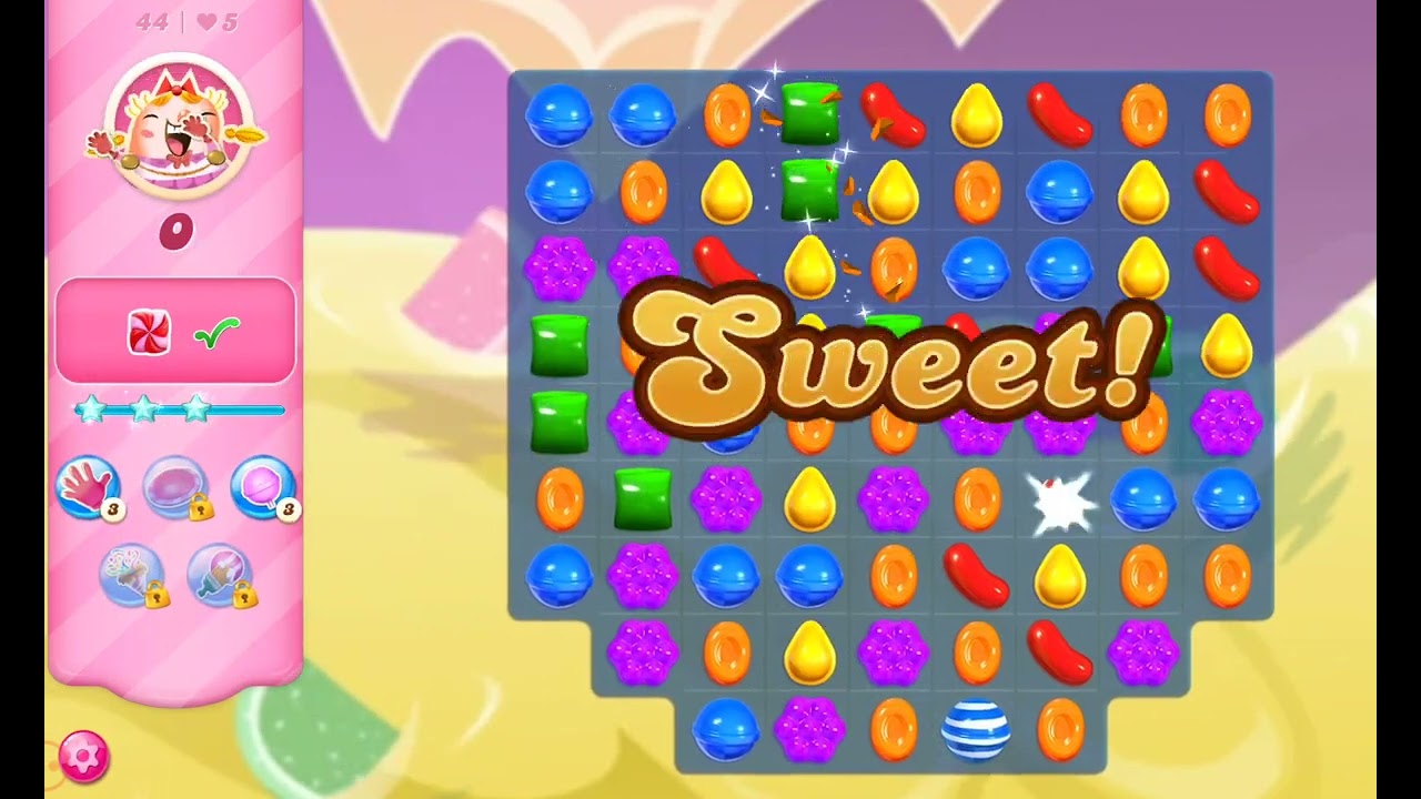 Candy Crush Saga Levels 42 To 46