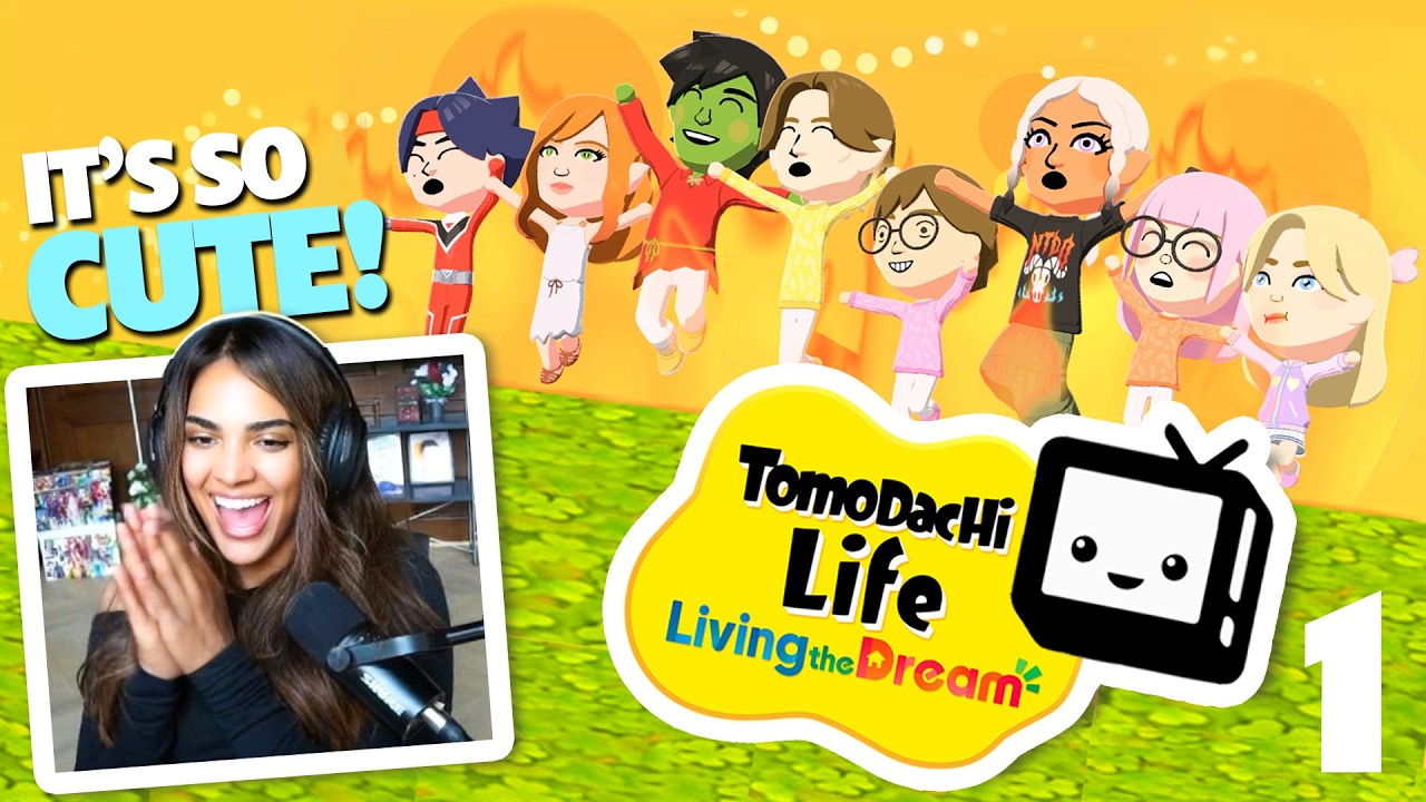 Я превратил офлайн-ТВ в фантастических персонажей на Tomodachi Life.