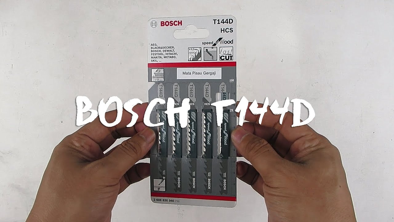 Mata Jigsaw Blade Bosch T144D 5pcs/pack