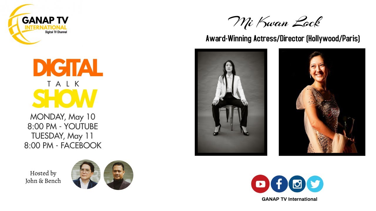 AWARD-WINNING ACTRESS/DIRECTOR MI KWAN LOCK ON GANAP TV INTERNATIONAL SOON!