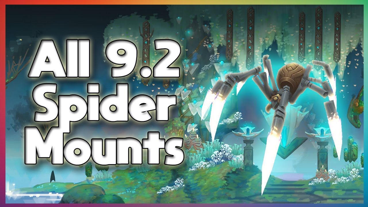 WoW 9.2 Protoform Synthesis Spiders guide - Tarachnid Creeper, Genesis Crawler, Ineffable Skitterer