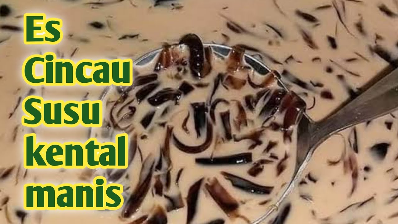 Resep Es Cincau Susu enak mudah dan simpel buatnya #escincau #minuman #idejualan