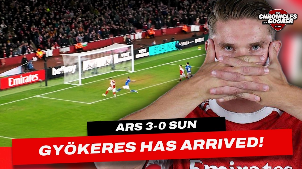 ARSENAL 3-0 SUNDERLAND: GYOKERES HAS ARRIVED & ZUBIMENDI STARS AS GUNNERS MOVE NINE POINTS CLEAR!