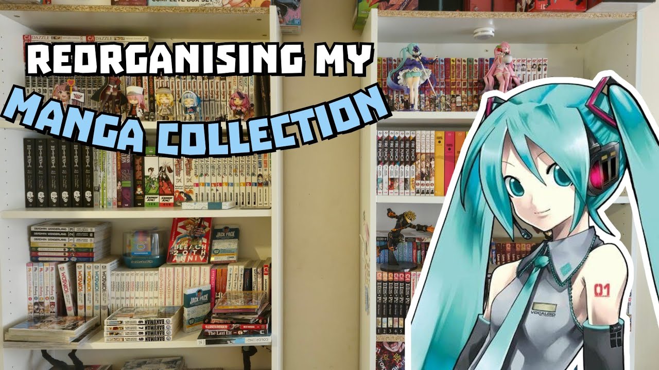 Reorganising my entire manga collection 📖 // 1500+ volumes 📚