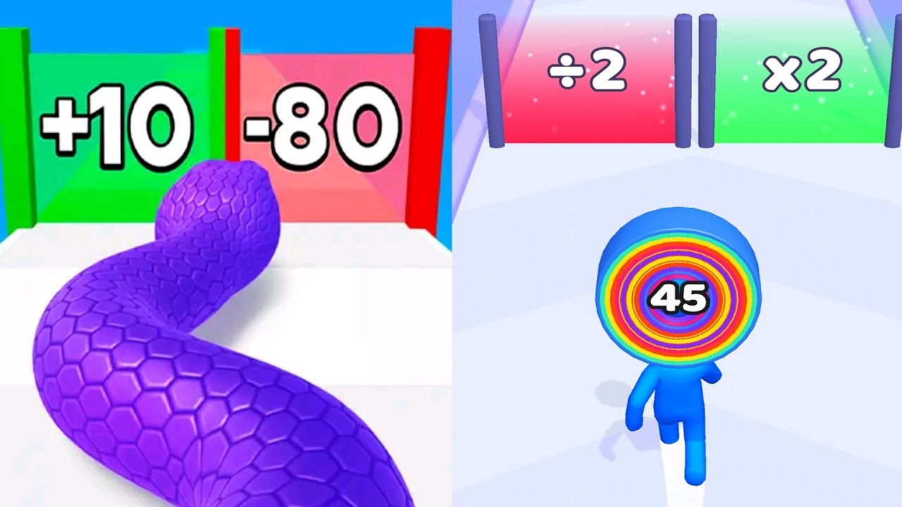 Snake Run Race VS Layer Man 3D 🔥 Crazy Challenge -   2026 New Update 