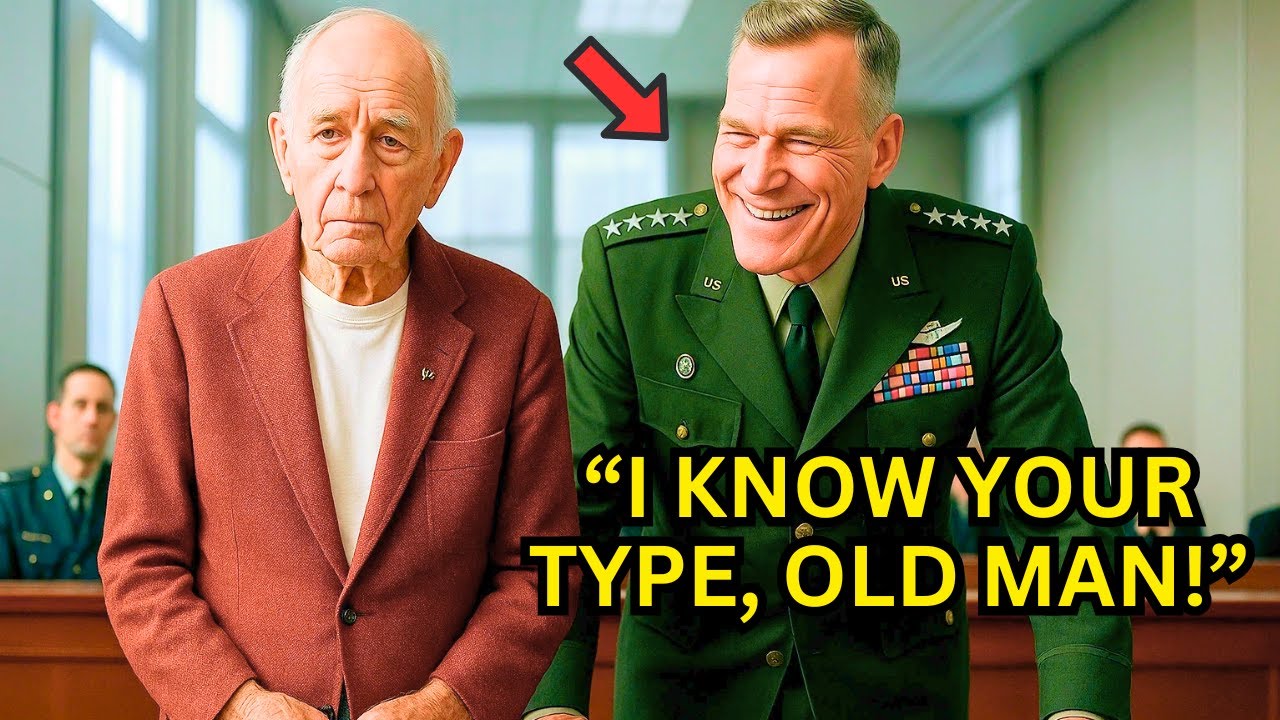 The Judge Demanded The Old Veteran Speak Up — Until the General Burst into the Courtroom