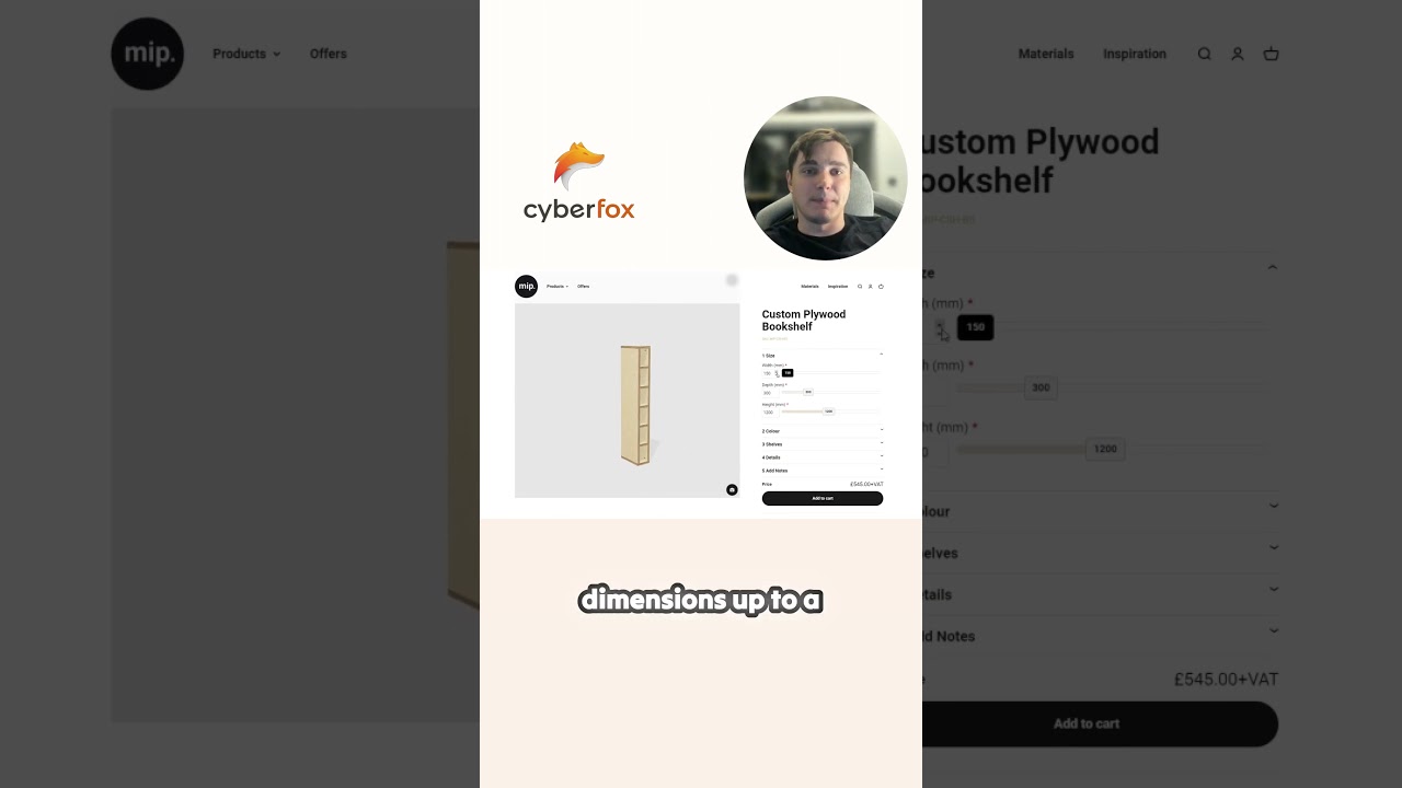 Millimeter Perfect: Harnessing Parametric Configuration for Product Customization #3dconfigurators