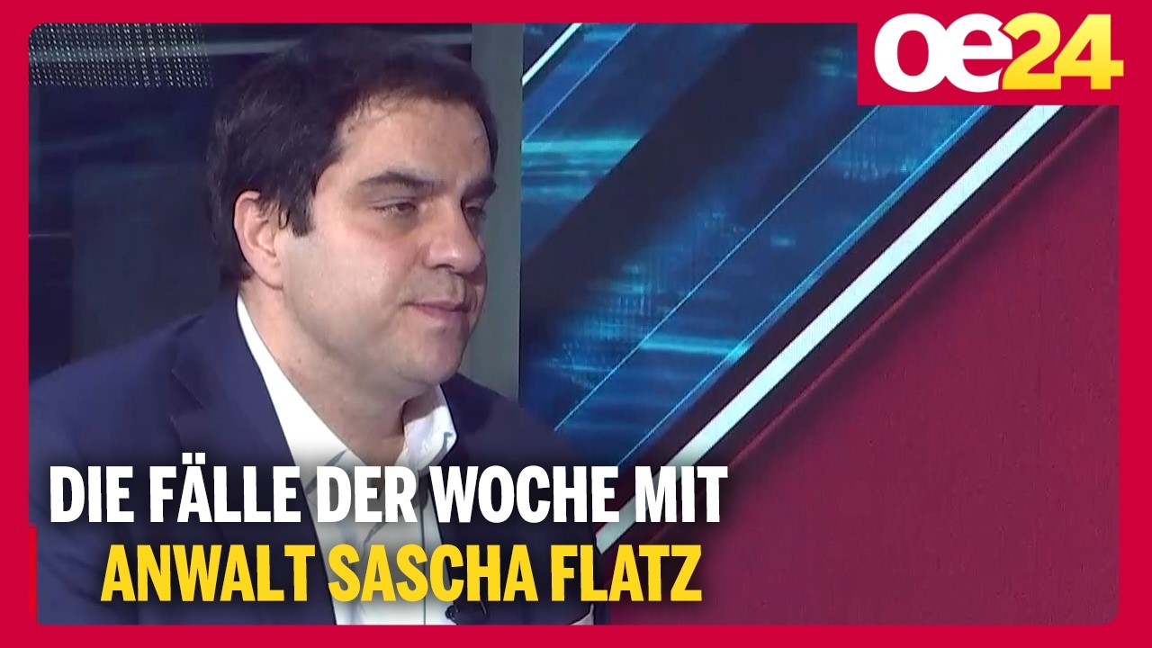Die Fälle der Woche mit Anwalt Sascha Flatz