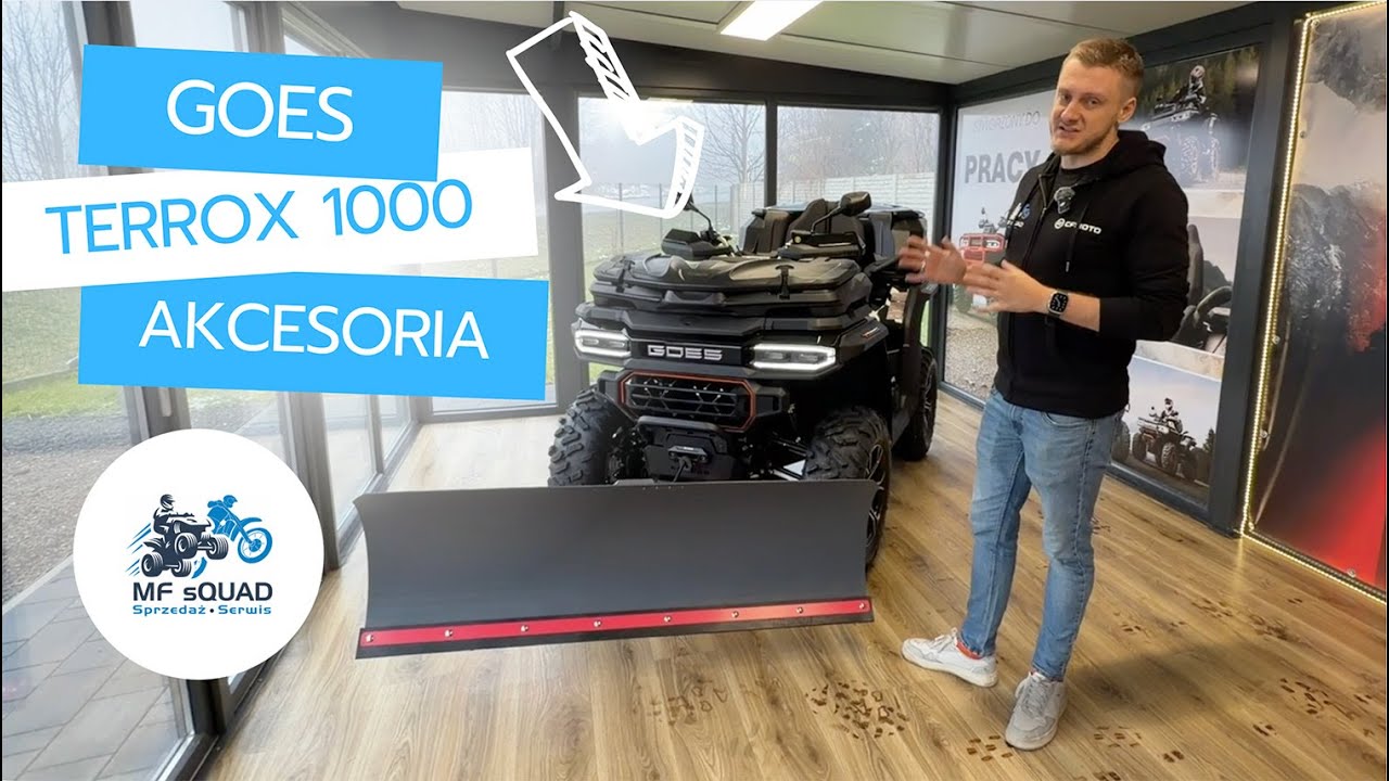 GOES TERROX 1000 &mdash; dostępne akcesoria | Salon MF sQUAD