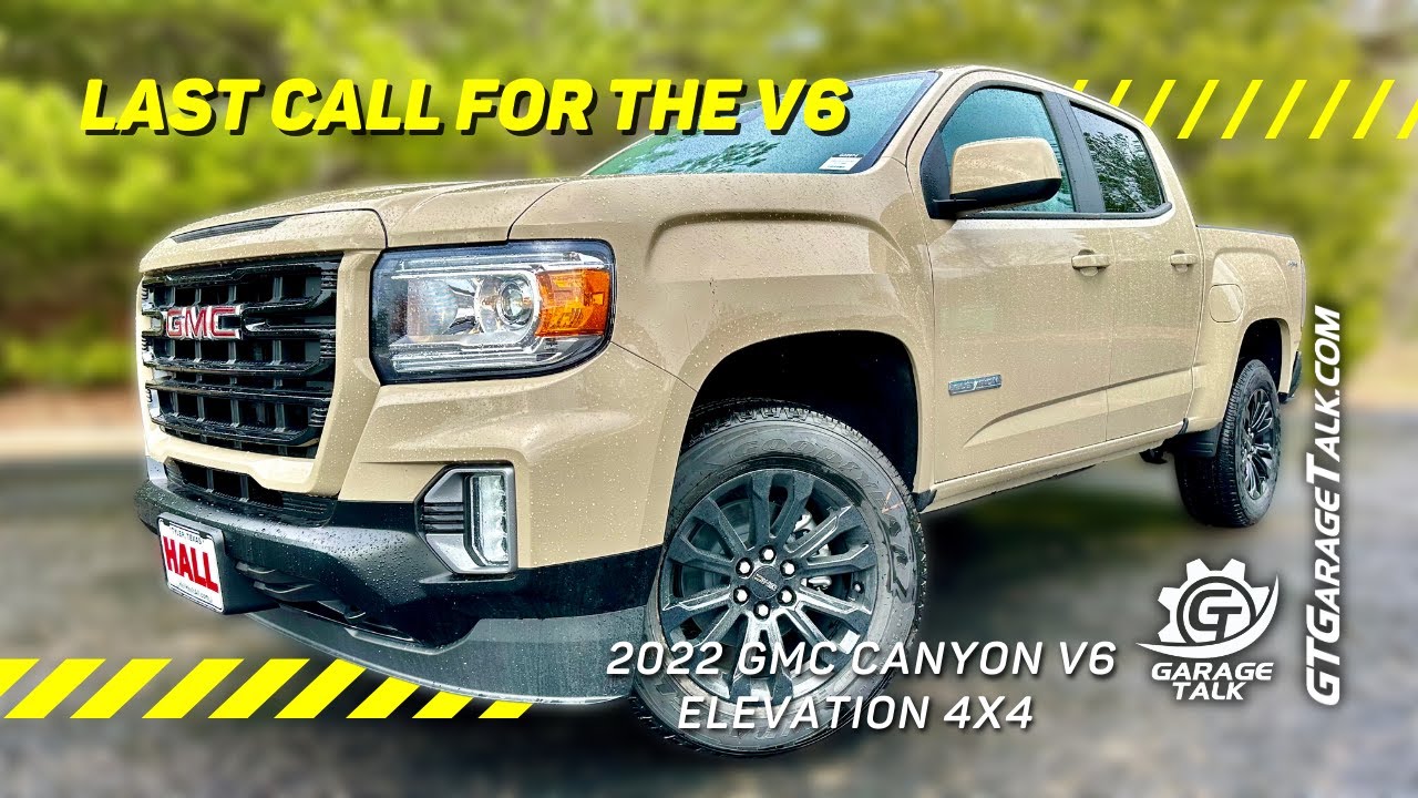 GMC Canyon Elevation 2022: ПОСЛЕДНИЙ ВЫЗОВ для V6!!!