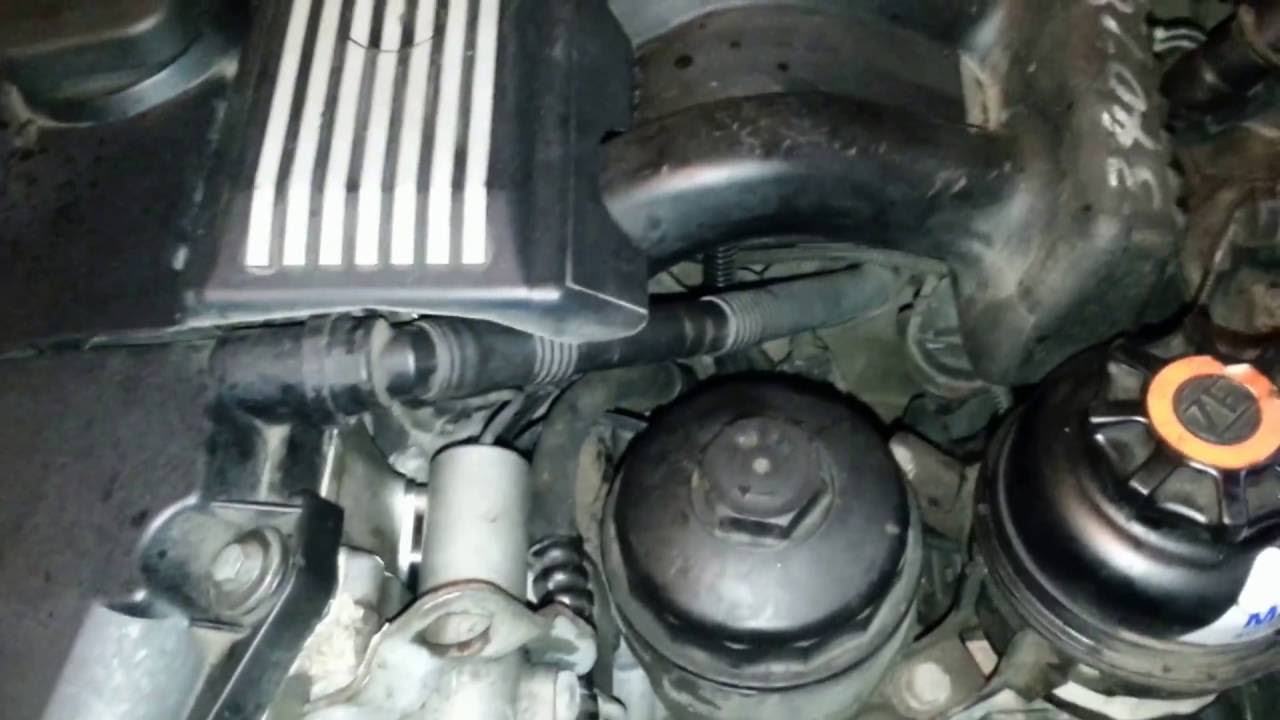 BMW E39 M52 замена датчика коленвала и распредвала