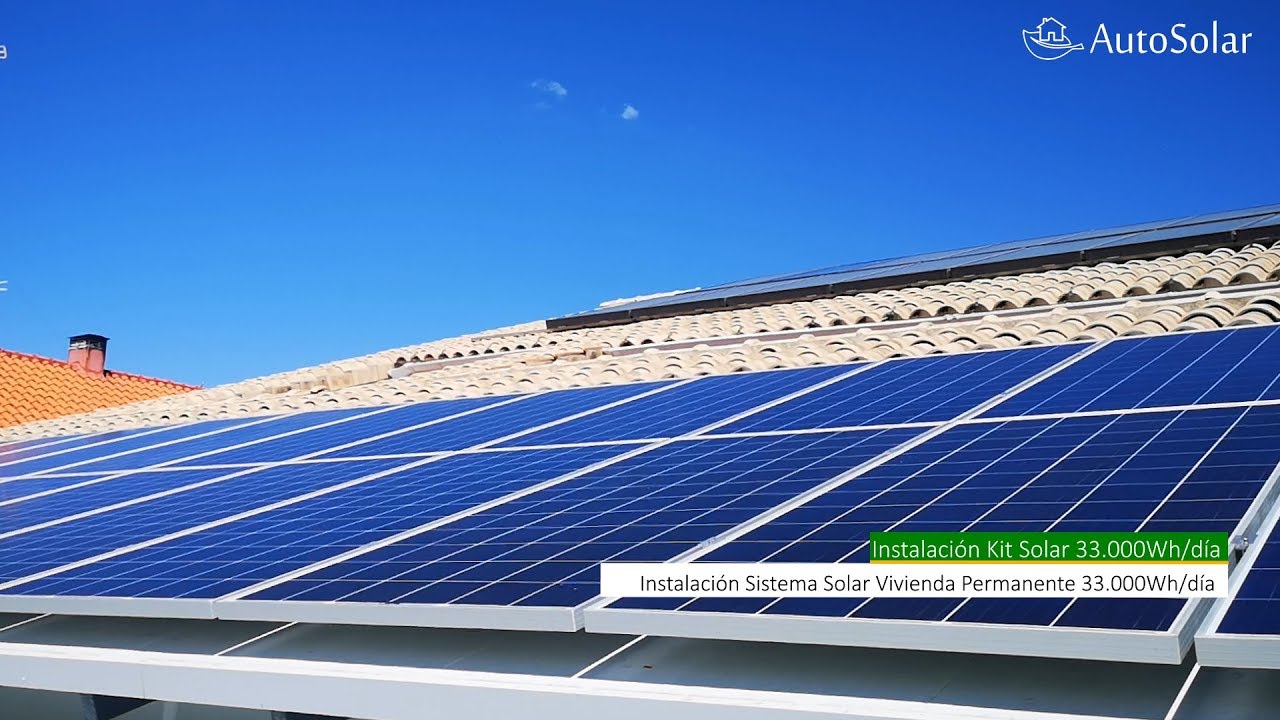 Instalación Solar de Autoconsumo con Baterías de Litio SolaX