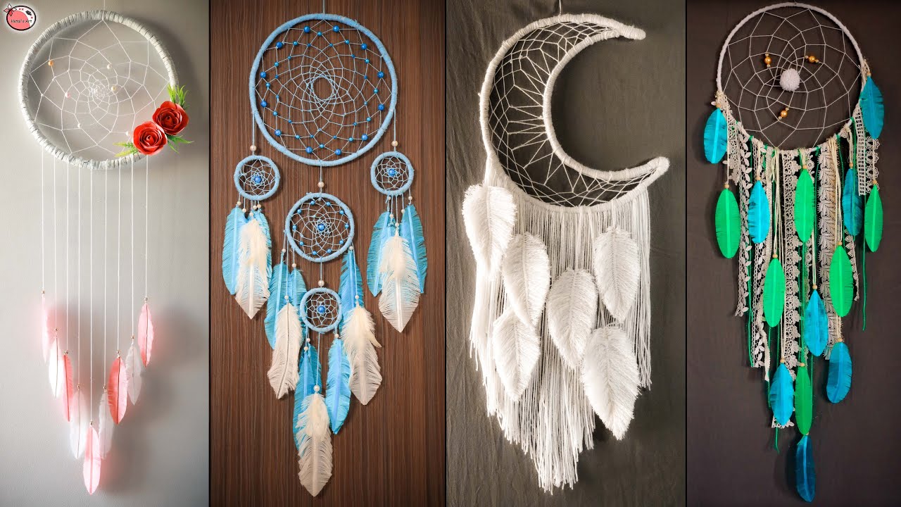 DIY Room Decor | Dream Catcher Wall Hanging Craft!!..