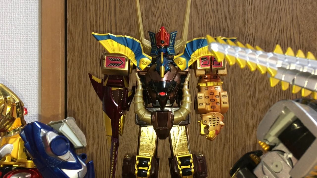 百獣戦隊ガオレンジャー Quest21　魔獣武装再び！ガオハンターダブルナックル！劇中シーンをDX超合金で再現！前田動画 Power Rangers Wild Force