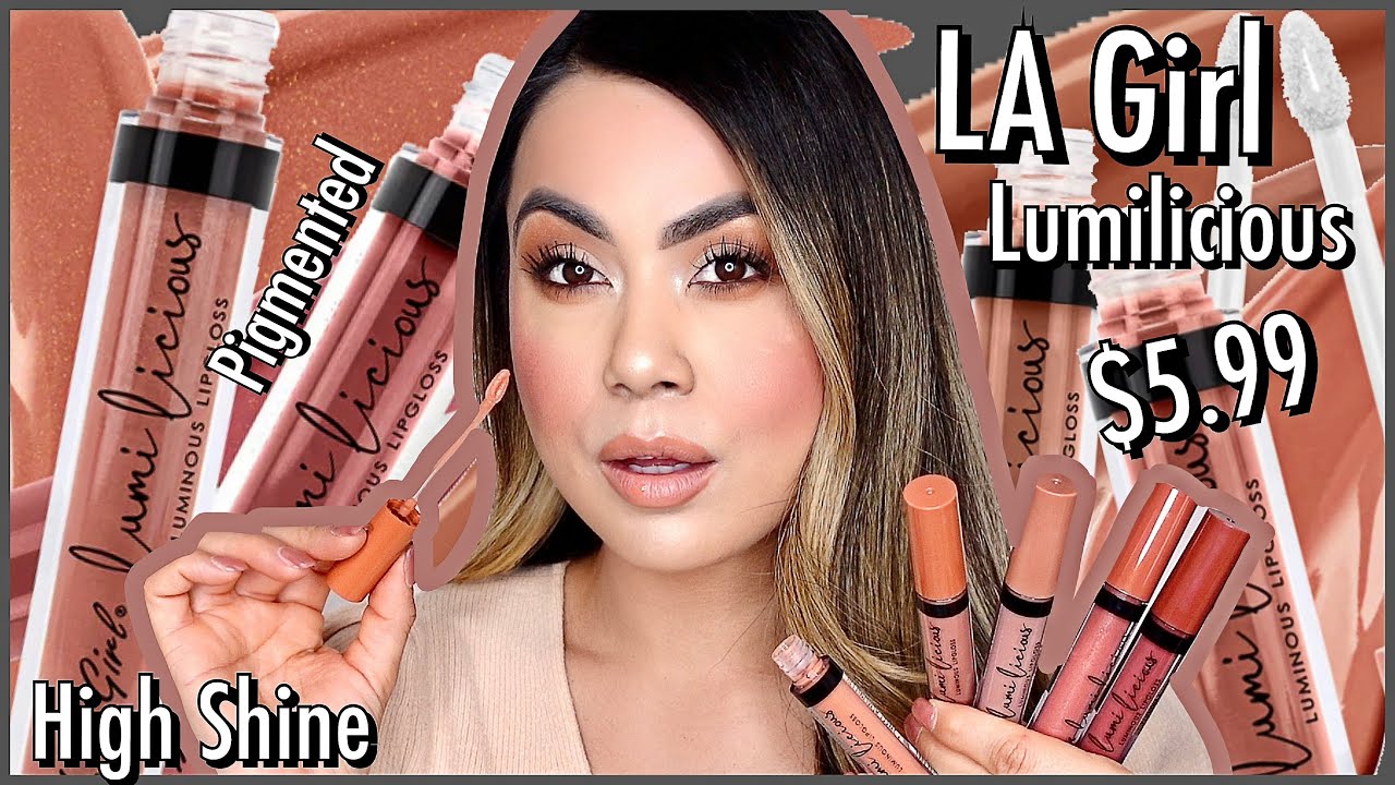 Обзор блеска для губ LA Girl Lumilicious
