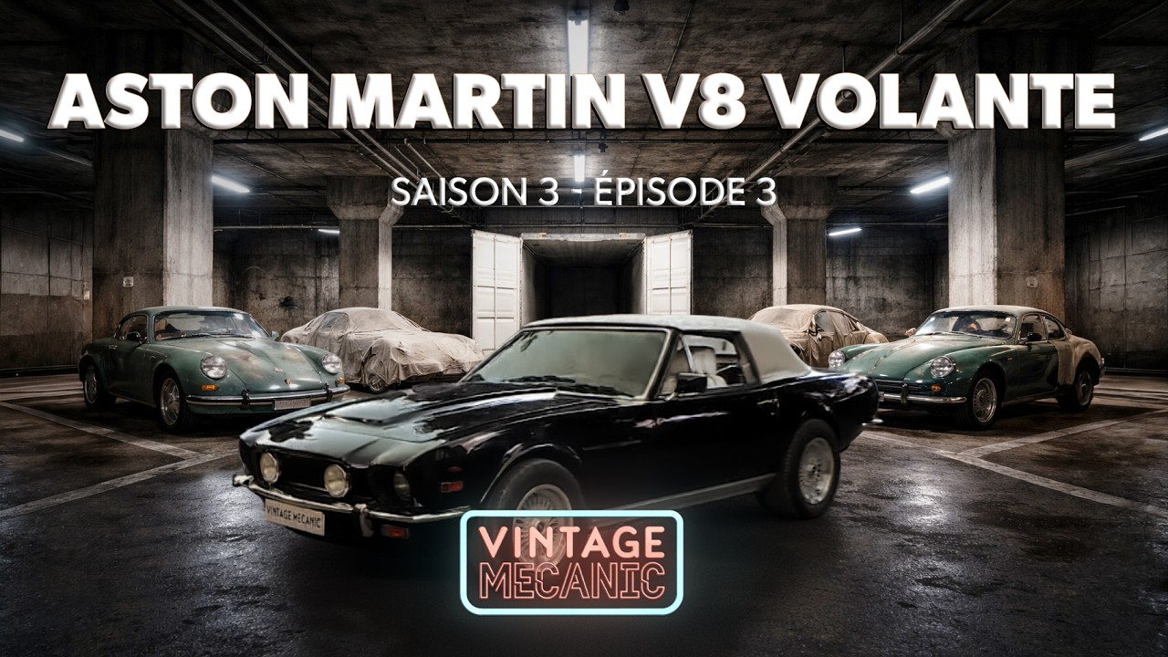 VINTAGE MECANIC : ASTON MARTIN V8 VOLANTE