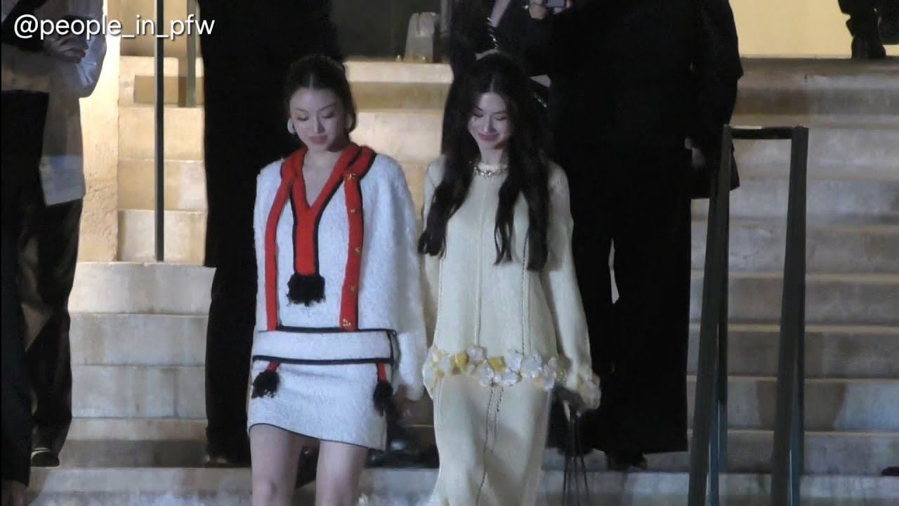 Lorena Schuett ลลินา ชูเอ็ทท์ & Miu Natsha หมิว - Exit Chanel FW26/27 show in Paris - 09.03.2026