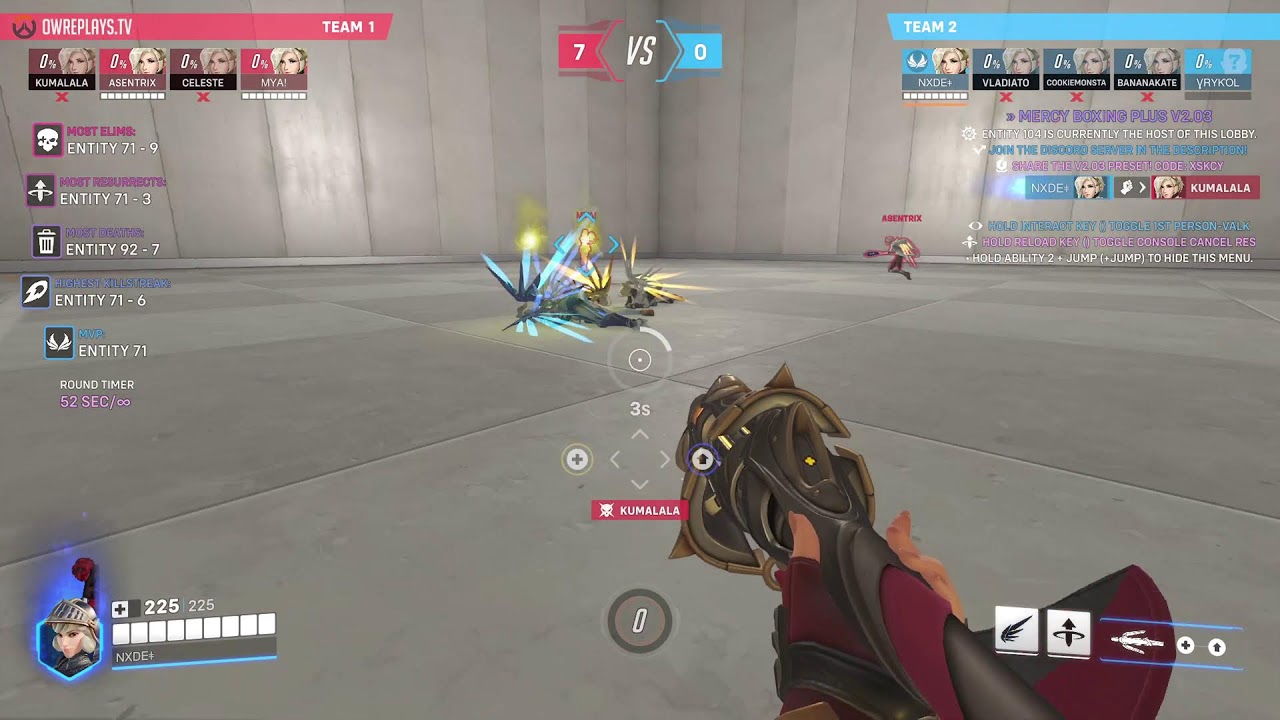 mercy boxing by MISSBIGMOMMA &mdash; Overwatch 2 Replay ZY550Q