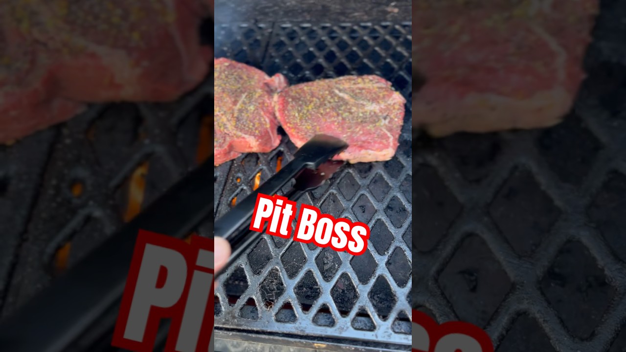 Steak Searing Pit Boss #steak #food #shorts #cooking @buzzfeedtasty