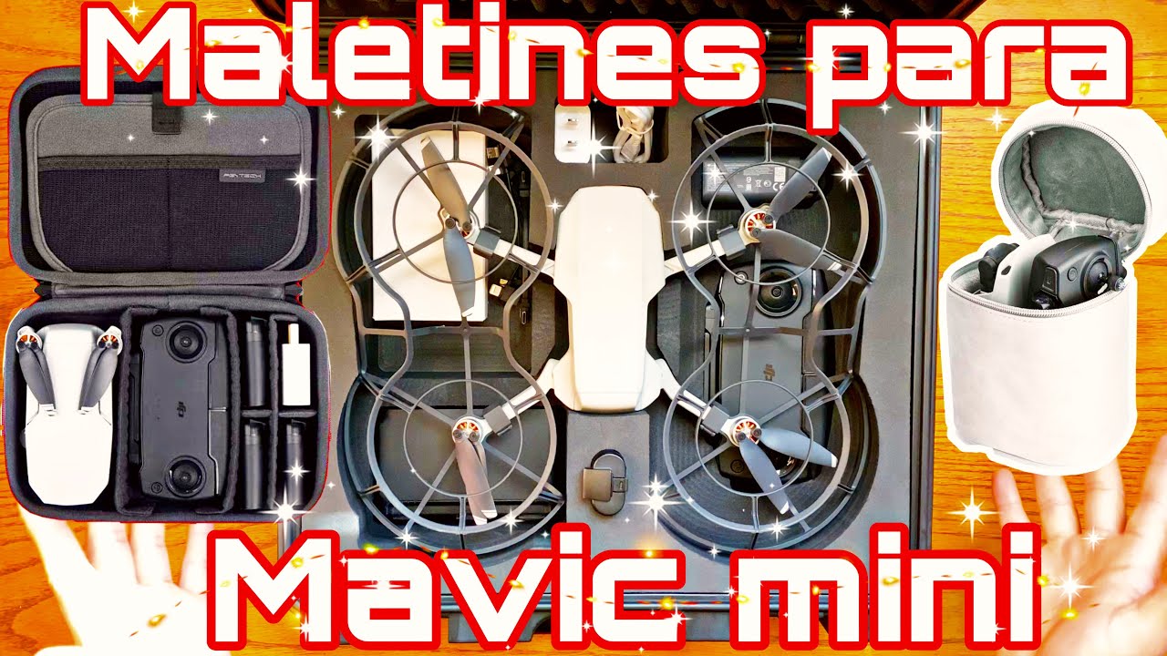 Accesorios mavic mini #2 👉🏻Maletines de transporte para Mavic Mini👌